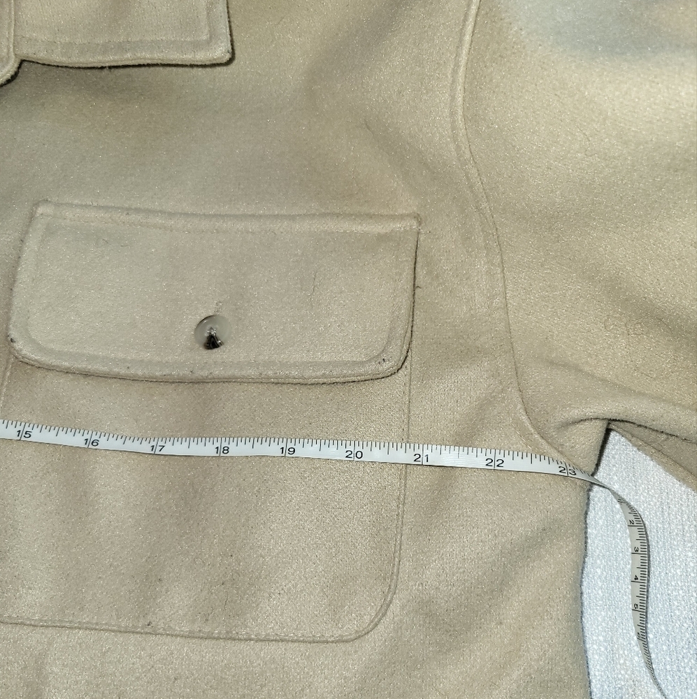 L Beige Shacket - Picture 6 of 8